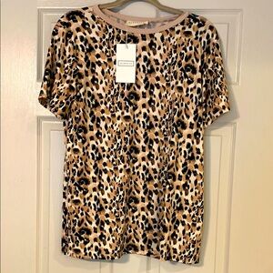 Ninexis Animal Print Women’s Short Sleeve Tee
Large NWT